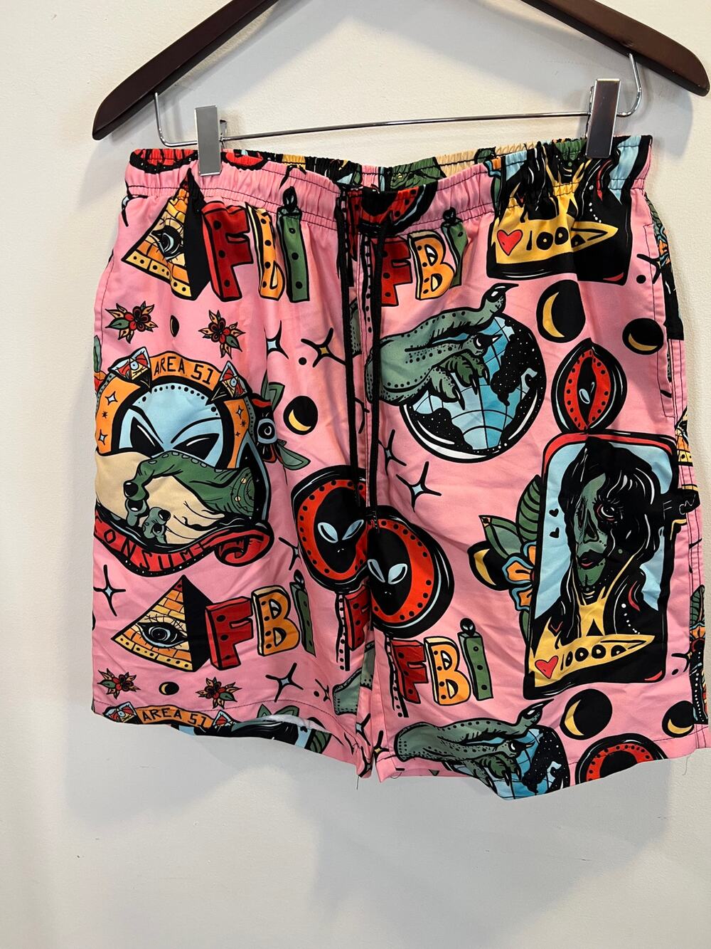 Men's Alien Swim Trunks - Medium